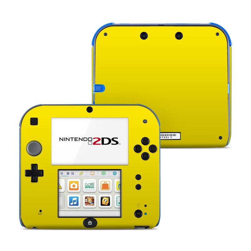 N2DS-SS-YEL Nintendo 2DS Skin - Solid State Yellow -  DecalGirl