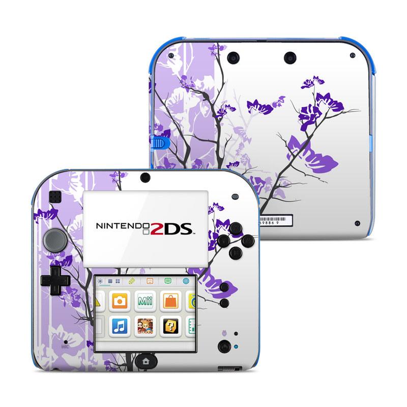 N2DS-TRANQUILITY-PRP Nintendo 2DS Skin - Violet Tranquility -  DecalGirl