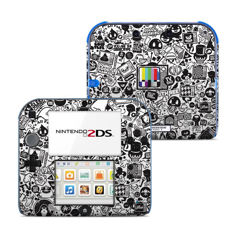 N2DS-TVKILLS Nintendo 2DS Skin - TV Kills Everything -  DecalGirl