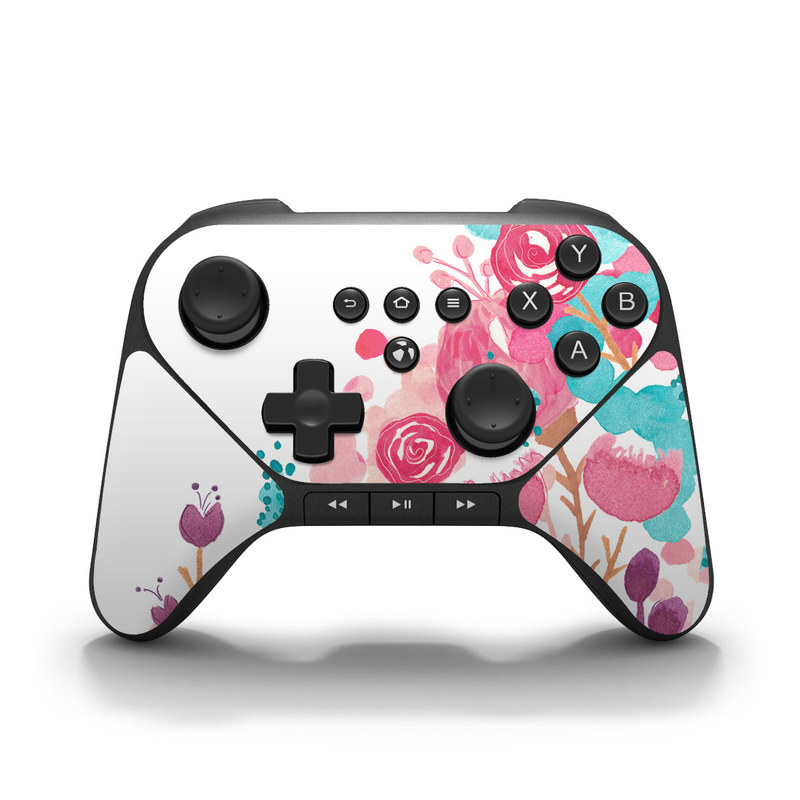 Picture of DecalGirl AFTC-BLUSHBLS Amazon Fire Game Controller Skin - Blush Blossoms