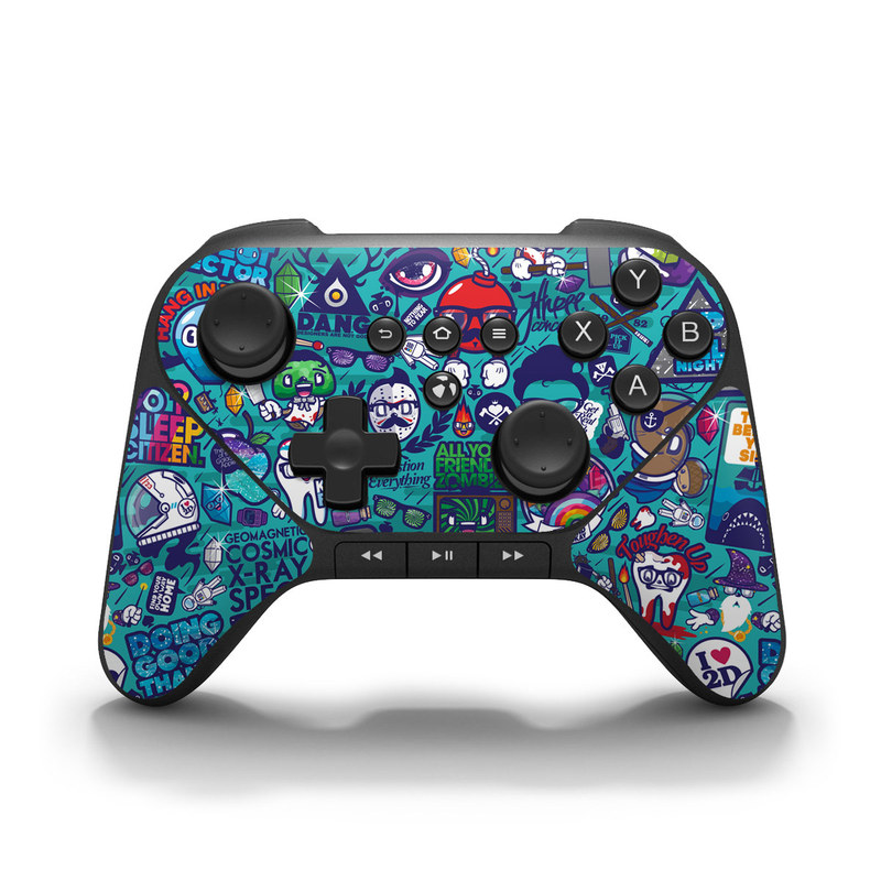 Picture of DecalGirl AFTC-COSRAY Amazon Fire Game Controller Skin - Cosmic Ray