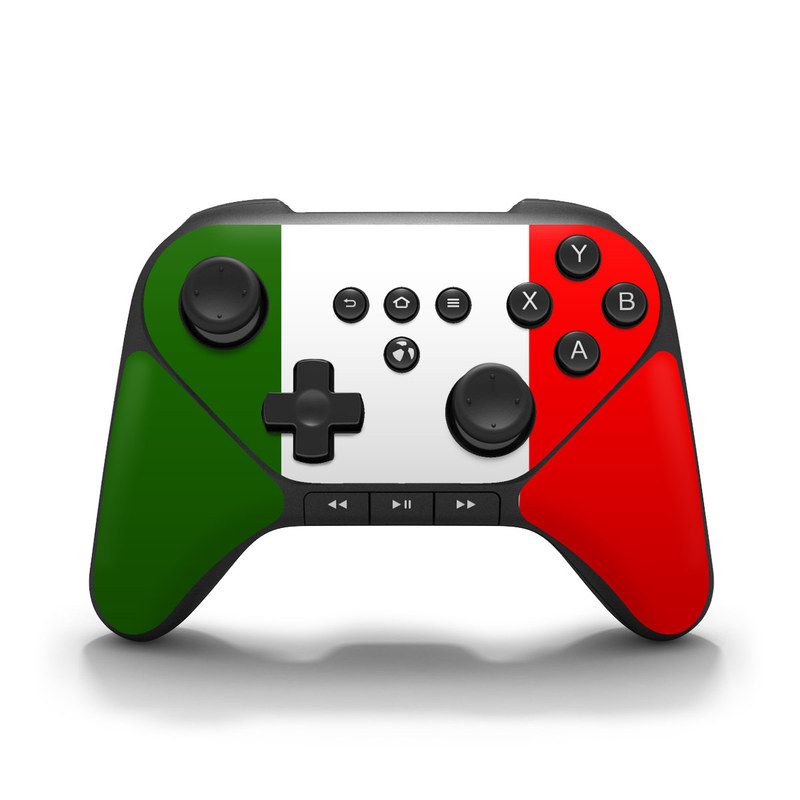 Picture of DecalGirl AFTC-ITALY Amazon Fire Game Controller Skin - Italian Flag