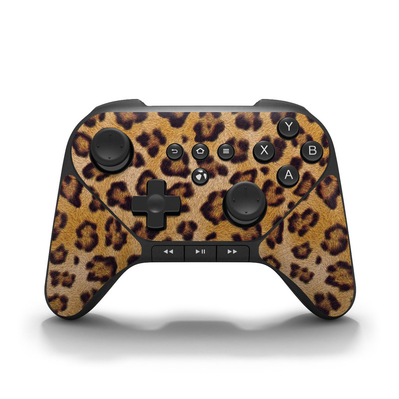 Picture of DecalGirl AFTC-LEOPARD Amazon Fire Game Controller Skin - Leopard Spots