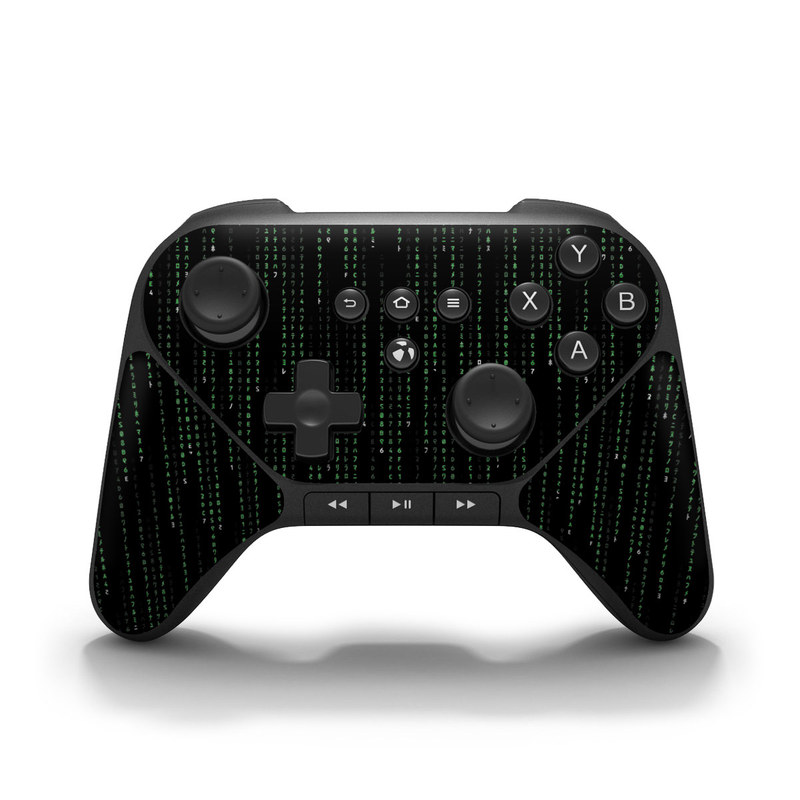 Picture of DecalGirl AFTC-MATRIX Amazon Fire Game Controller Skin - Matrix Style Code