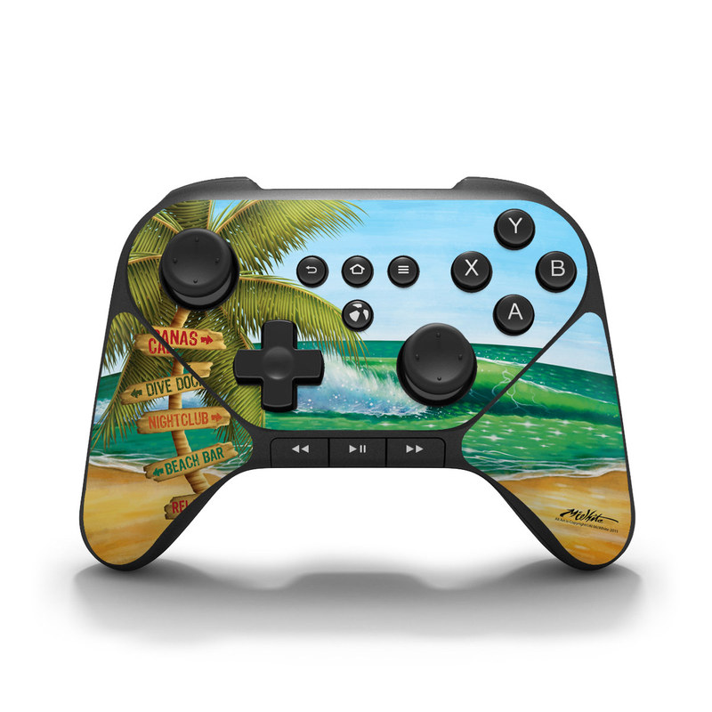 Picture of DecalGirl AFTC-PALMSIGNS Amazon Fire Game Controller Skin - Palm Signs