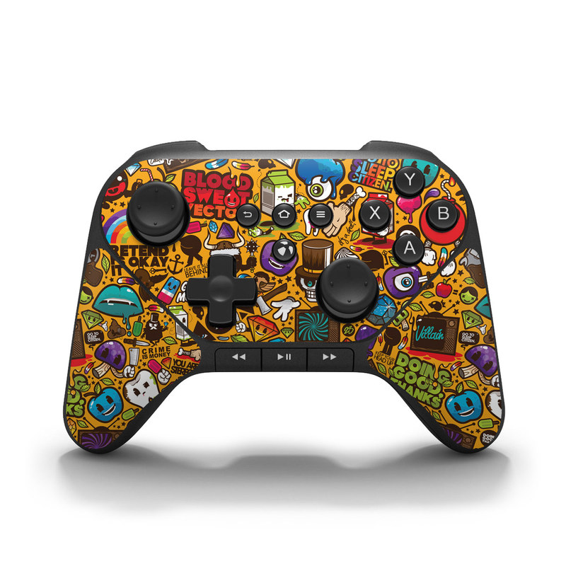 Picture of DecalGirl AFTC-PSYCH Amazon Fire Game Controller Skin - Psychedelic
