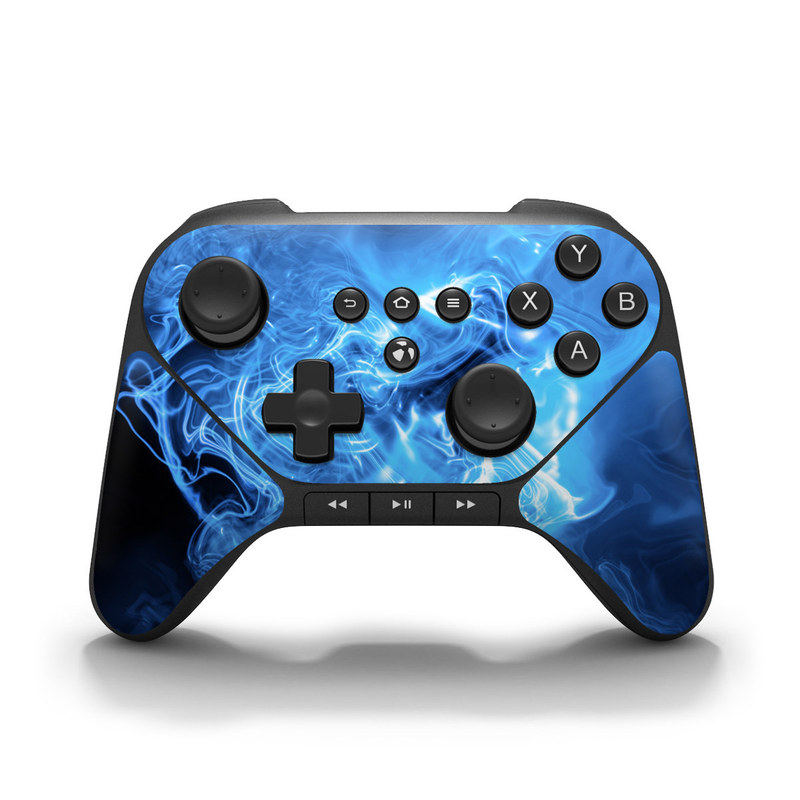 Picture of DecalGirl AFTC-QWAVES-BLU Amazon Fire Game Controller Skin - Blue Quantum Waves
