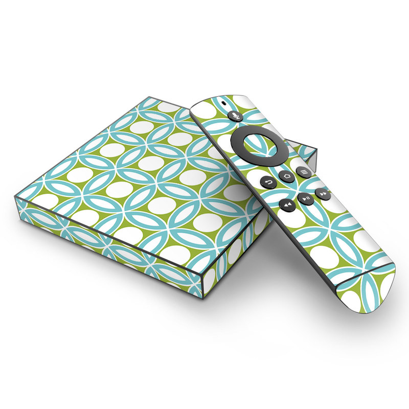 DecalGirl AFTV-BLUGEO Amazon TV Skin - Blue Geo