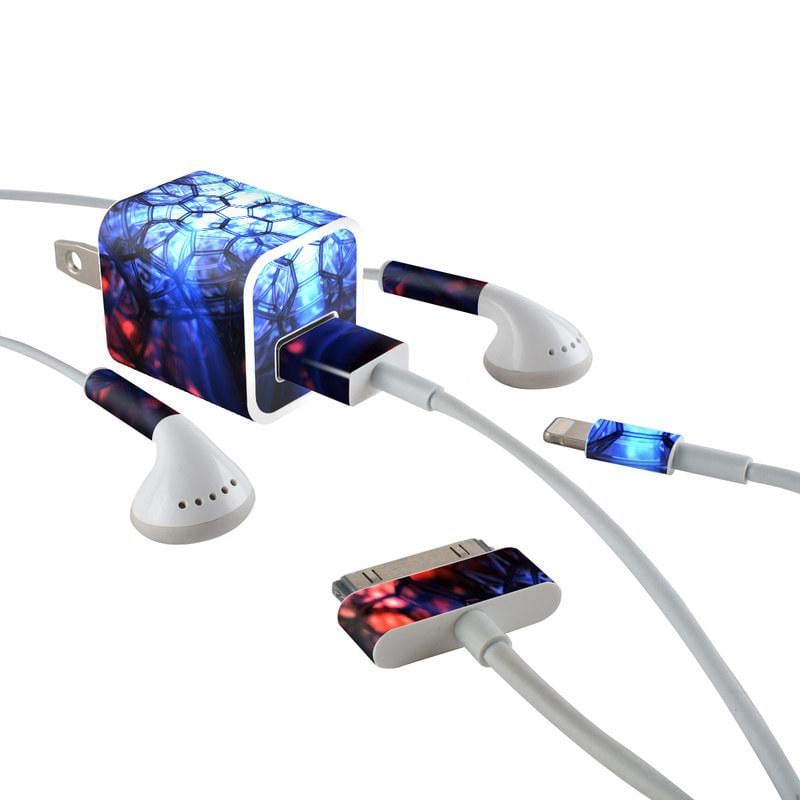 ACH-GEOMANCY Apple iPhone Charge Kit Skin - Geomancy -  DecalGirl