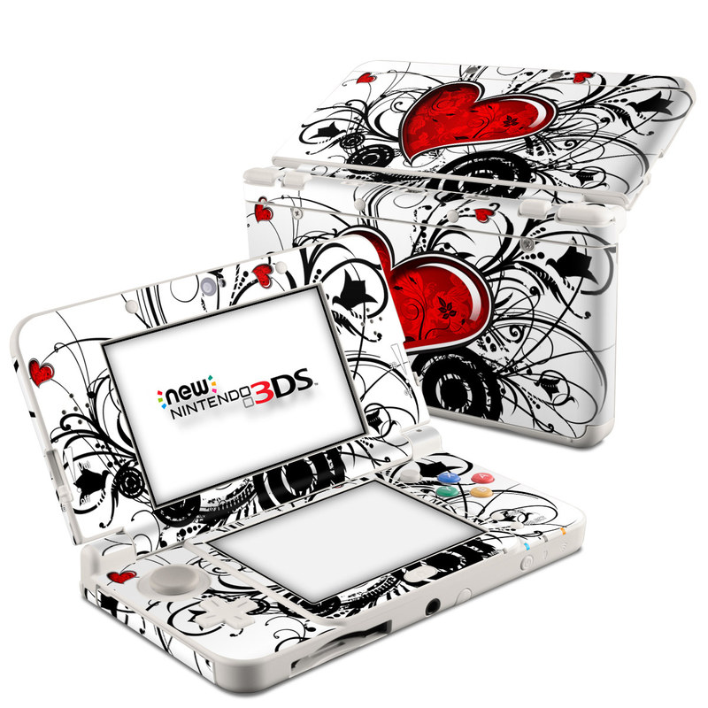 N3DS15-MYHEART Nintendo 3DS 2015 Skin - My Heart -  DecalGirl