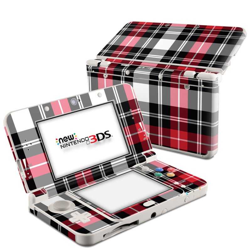 DecalGirl N3DS15-PLAID-RED