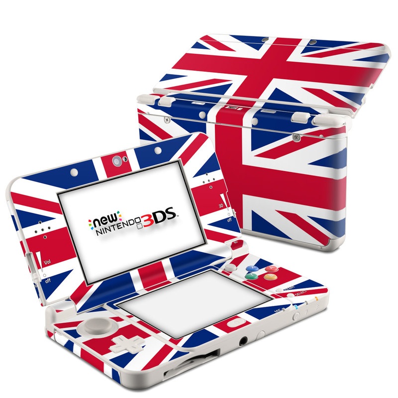 N3DS15-UJACK Nintendo 3DS 2015 Skin - Union Jack -  DecalGirl