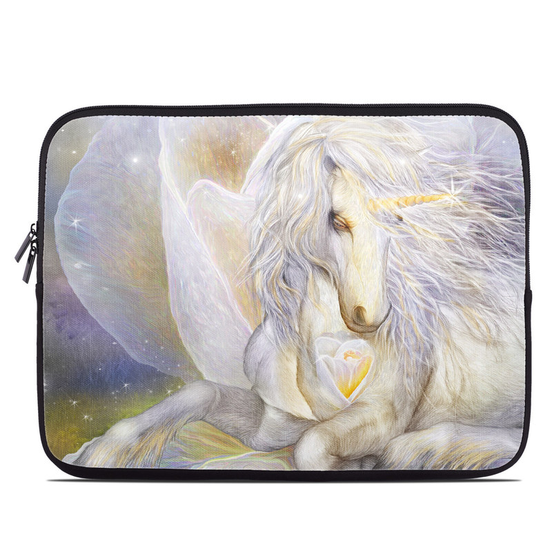 Picture of DecalGirl LSLV-HEARTUNICORN Laptop Sleeve - Heart Of Unicorn