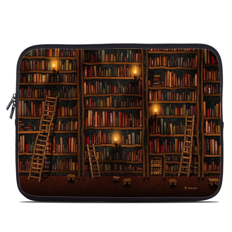 Picture of DecalGirl LSLV-LIBRARY Laptop Sleeve - Library