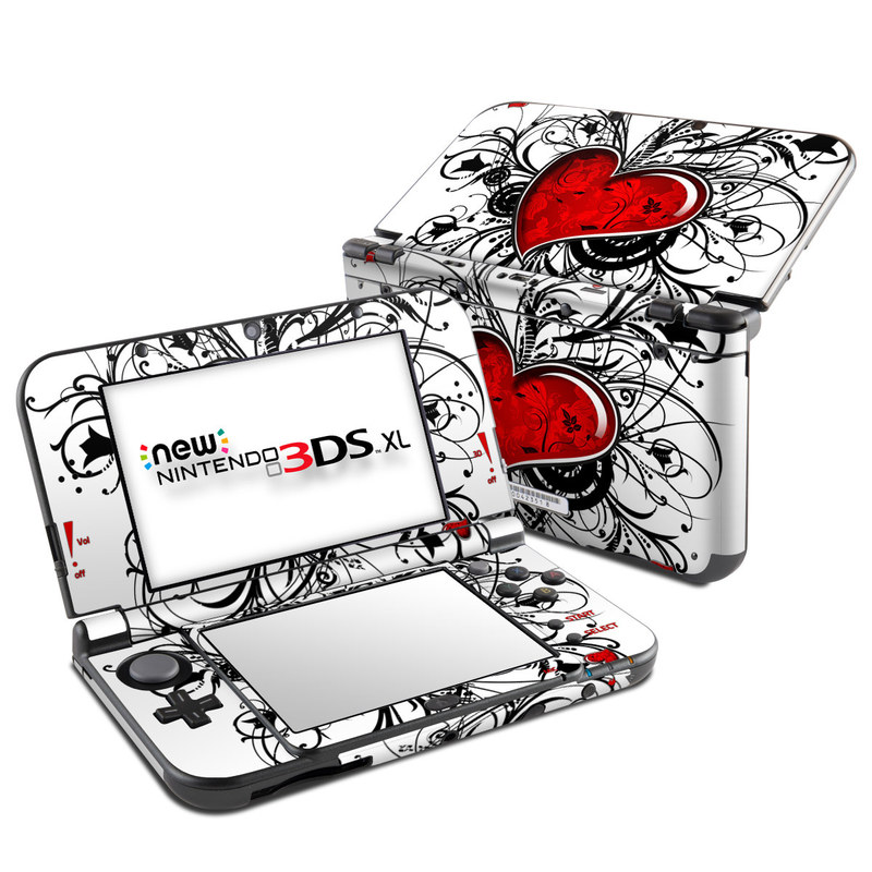 N3D5X-MYHEART Nintendo New 3DS XL Skin - My Heart -  DecalGirl