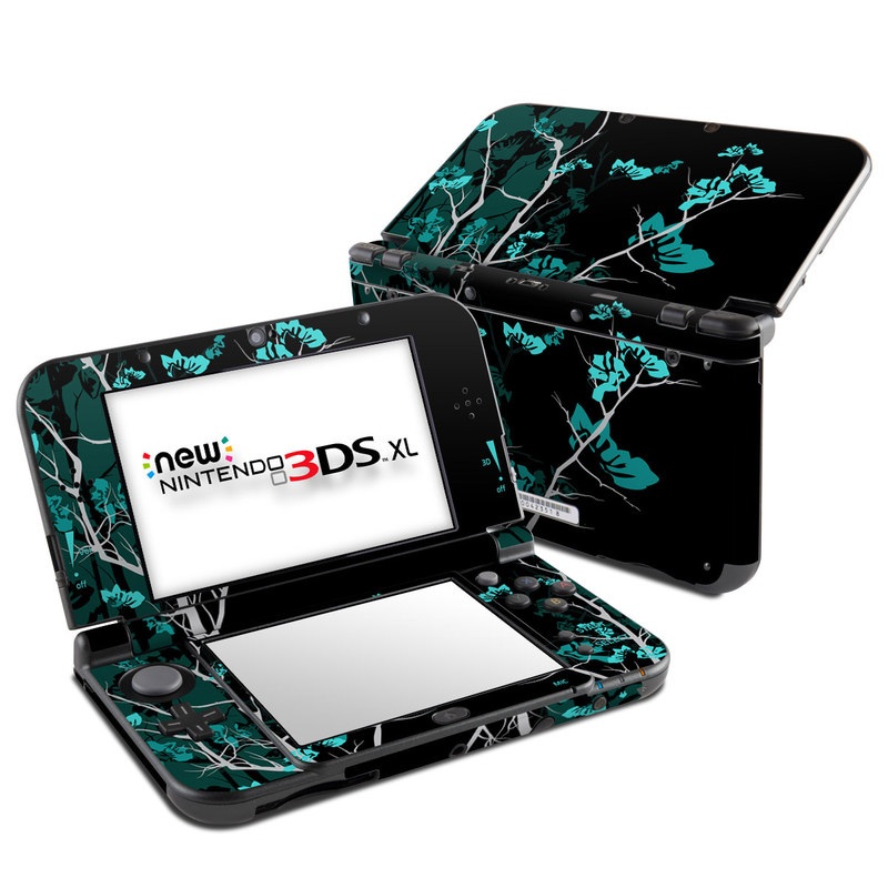 N3D5X-TRANQUILITY-BLU Nintendo New 3DS XL Skin - Aqua Tranquility -  DecalGirl