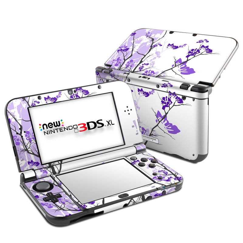 N3D5X-TRANQUILITY-PRP Nintendo New 3DS XL Skin - Violet Tranquility -  DecalGirl