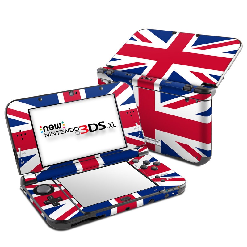 N3D5X-UJACK Nintendo New 3DS XL Skin - Union Jack -  DecalGirl