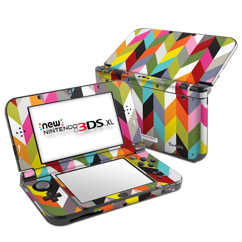 N3D5X-ZIGGYCON Nintendo New 3DS XL Skin - Ziggy Condensed -  DecalGirl