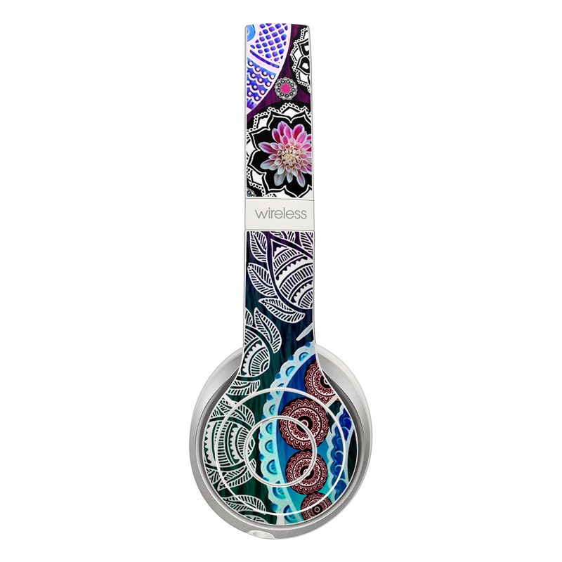 BS2W-MEHNDIG Beats Solo 2 Wireless Skin - Mehndi Garden -  DecalGirl