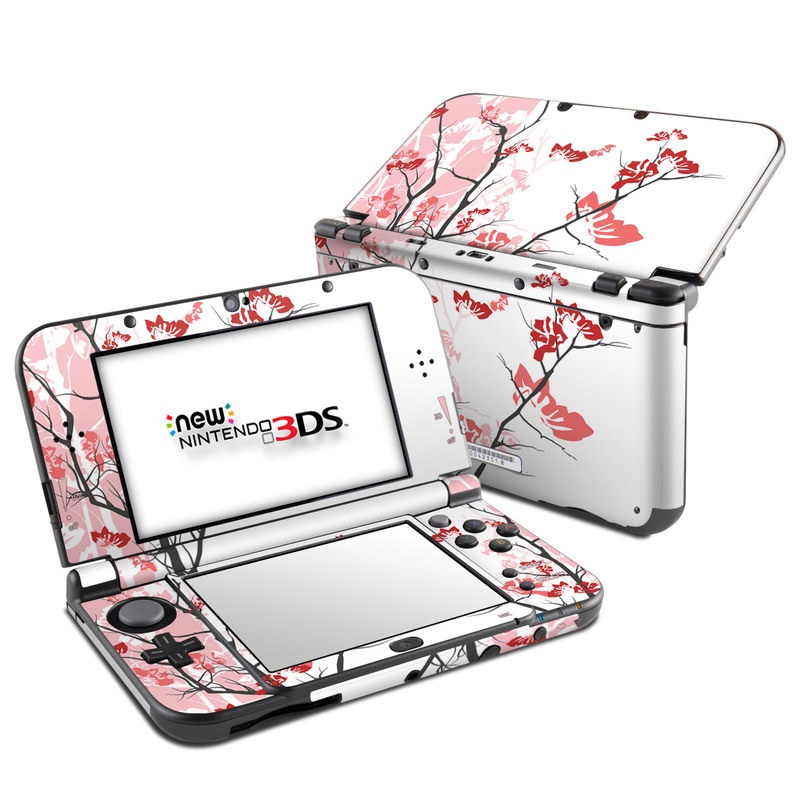 N3DSLL-TRANQUILITY-PNK Nintendo 3DS LL Skin - Pink Tranquility -  DecalGirl