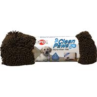 Picture of Ethical Dog 689856 35 x 24 in. Clean Paws Microfiber Mat - Brown