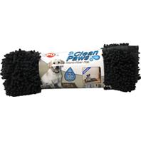 Ethical Dog 689864 31 x 20 in. Clean Paws Microfiber Mat - Grey