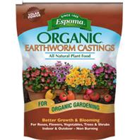 Espoma Earthworm Castings Organic All Purpose Fertilizer 4 qt