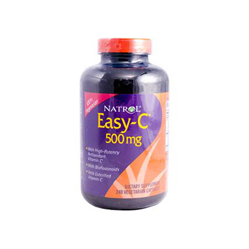 Picture of Natrol ECW259911 Easy-C with Bioflavonoids 500 mg.- 1 x 240 Veg Capsules