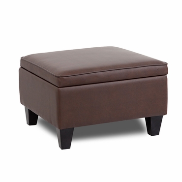 Picture of Boss BRS14O-BB Bomber Reception Sectional Ottoman&#44; Brown