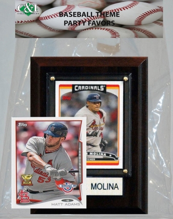 Picture of Candlcollectables 46LBCARDINALS MLB St. Louis Cardinals Party Favor With 4 x 6 Plaque