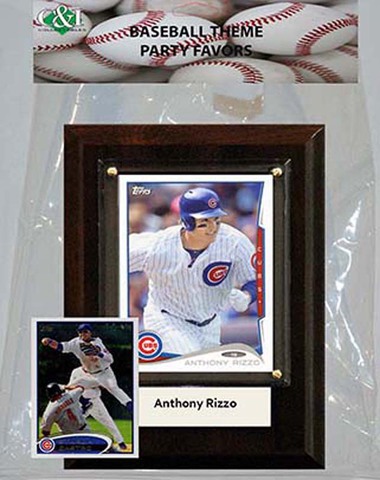Picture of Candlcollectables 46LBCUBS MLB Chicago Cubs Party Favor With 4 x 6 Plaque