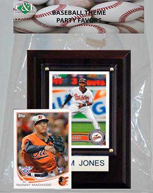Picture of Candlcollectables 46LBORIOLES MLB Baltimore Orioles Party Favor With 4 x 6 Plaque