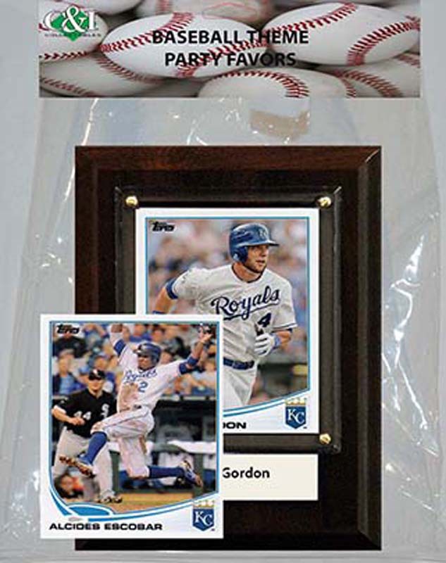 Picture of Candlcollectables 46LBROYALS MLB Kansas City Royals Party Favor With 4 x 6 Plaque