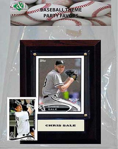 Picture of Candlcollectables 46LBWHITESOX MLB Chicago White Sox Party Favor With 4 x 6 Plaque