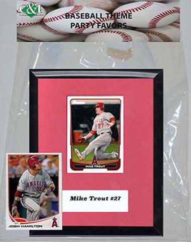 Picture of Candlcollectables 67LBANGELS MLB Los Angeles Angels Party Favor With 6 x 7 Plaque
