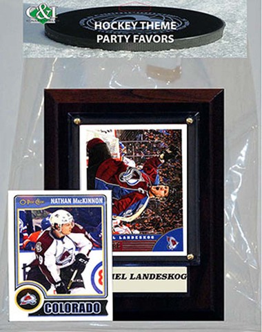 Picture of Candlcollectables 46LBAVALANCHE NHL Colorado Avalanche Party Favor With 4 x 6 Plaque
