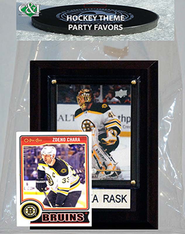 Picture of Candlcollectables 46LBBRUINS NHL Boston Bruins Party Favor With 4 x 6 Plaque