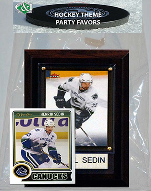 Picture of Candlcollectables 46LBCANUCKS NHL Vancouver Canucks Party Favor With 4 x 6 Plaque
