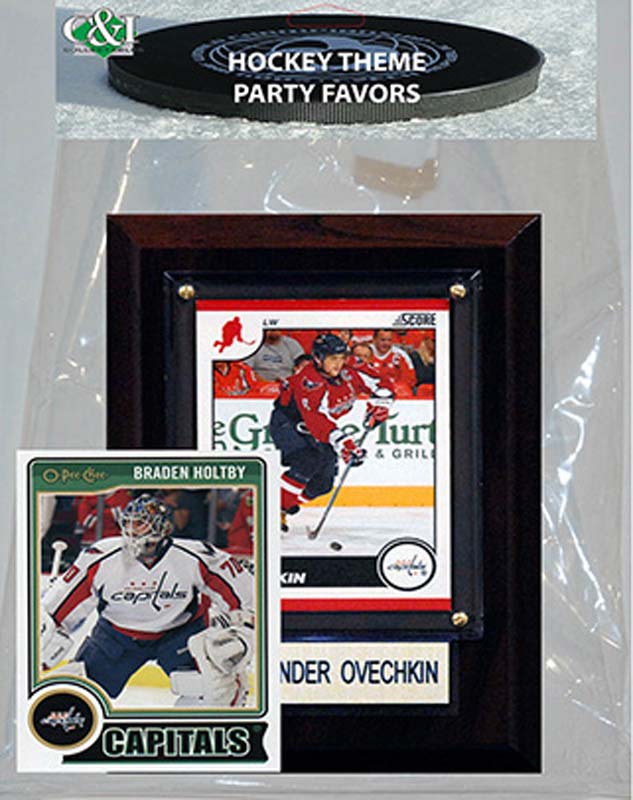 Picture of Candlcollectables 46LBCAPITALS NHL Washington Capitals Party Favor With 4 x 6 Plaque