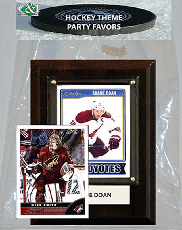 Picture of Candlcollectables 46LBCOYOTES NHL Arizona Coyotes Party Favor With 4 x 6 Plaque