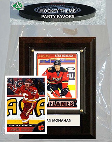 Picture of Candlcollectables 46LBFLAMES NHL Calgary Flames Party Favor With 4 x 6 Plaque