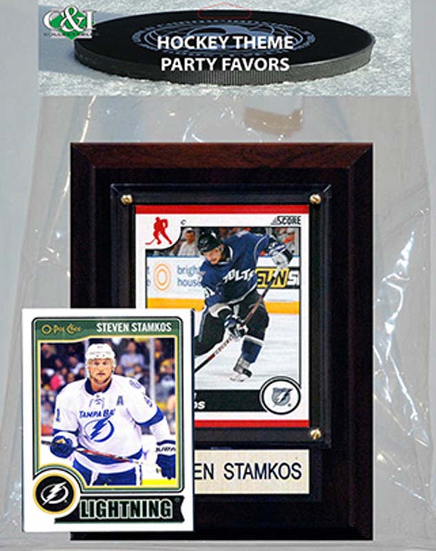 Picture of Candlcollectables 46LBLIGHTINING NHL Tampa Bay Lightning Party Favor With 4 x 6 Plaque