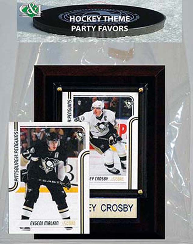 Picture of Candlcollectables 46LBPENGUINS NHL Pittsburgh Penguins Party Favor With 4 x 6 Plaque