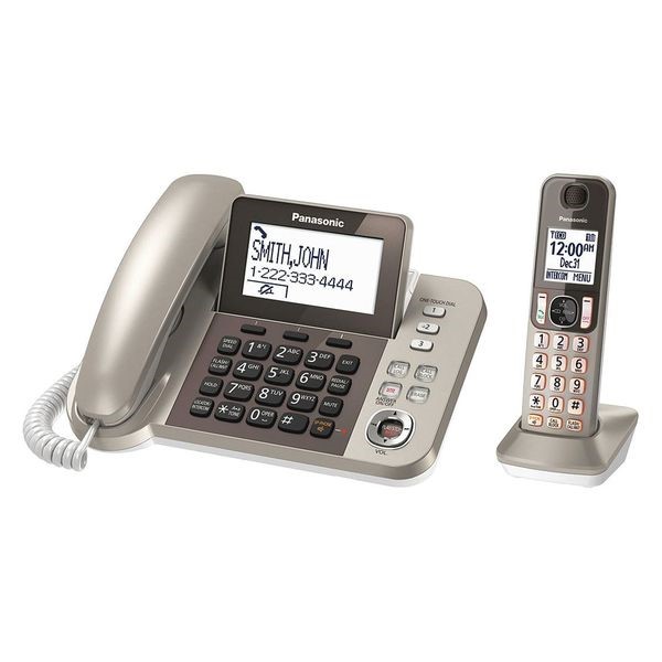 Picture of Panasonic Consumer KX-TGF350N Cordless Phone and Answering Machine With 1 Handset