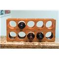 Lipper 8305 Bamboo Stacking Wine Rack, 5 Bottle Lipper 8305 Bamboo Stacking Wine Rack, 5 Bottle