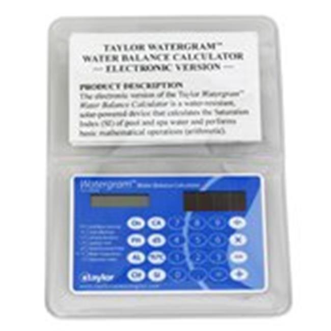 Taylor Technologies 6028 Electronic Watergram