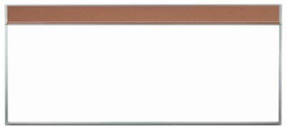 Aarco Products 120E-48C-885 Combination Tackboard, Seascape - 4 x 8 ft.