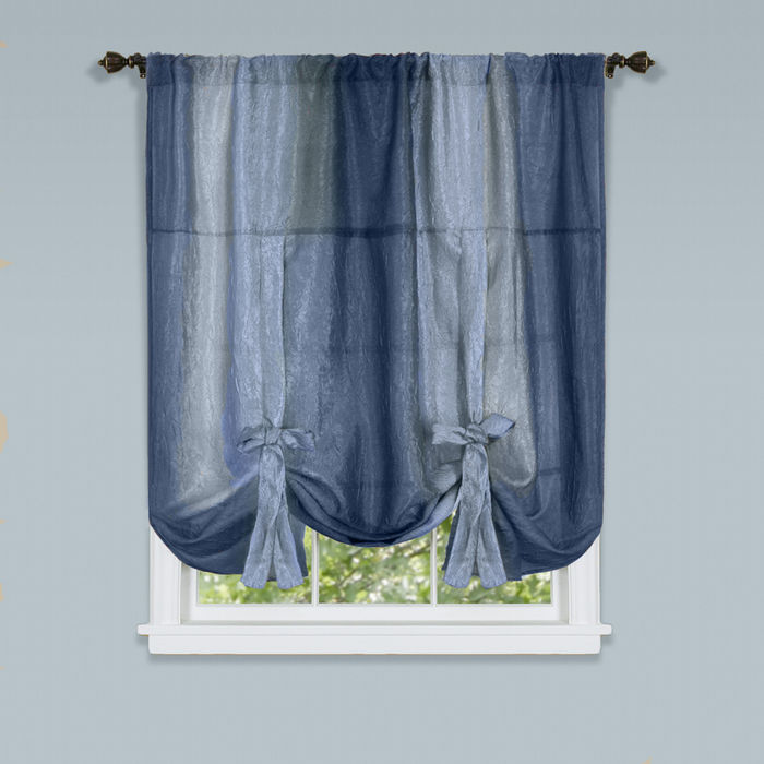 Picture of Achim Importing OMTU63BL06 Ombre Tie Up Shade- Blue - 50 x 63 in.
