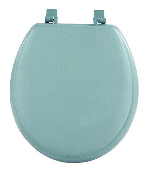Picture of Achim Importing TOVYSTLG04 Fantasia Light Green Soft Standard Vinyl Toilet Seat&#44; 17 in.